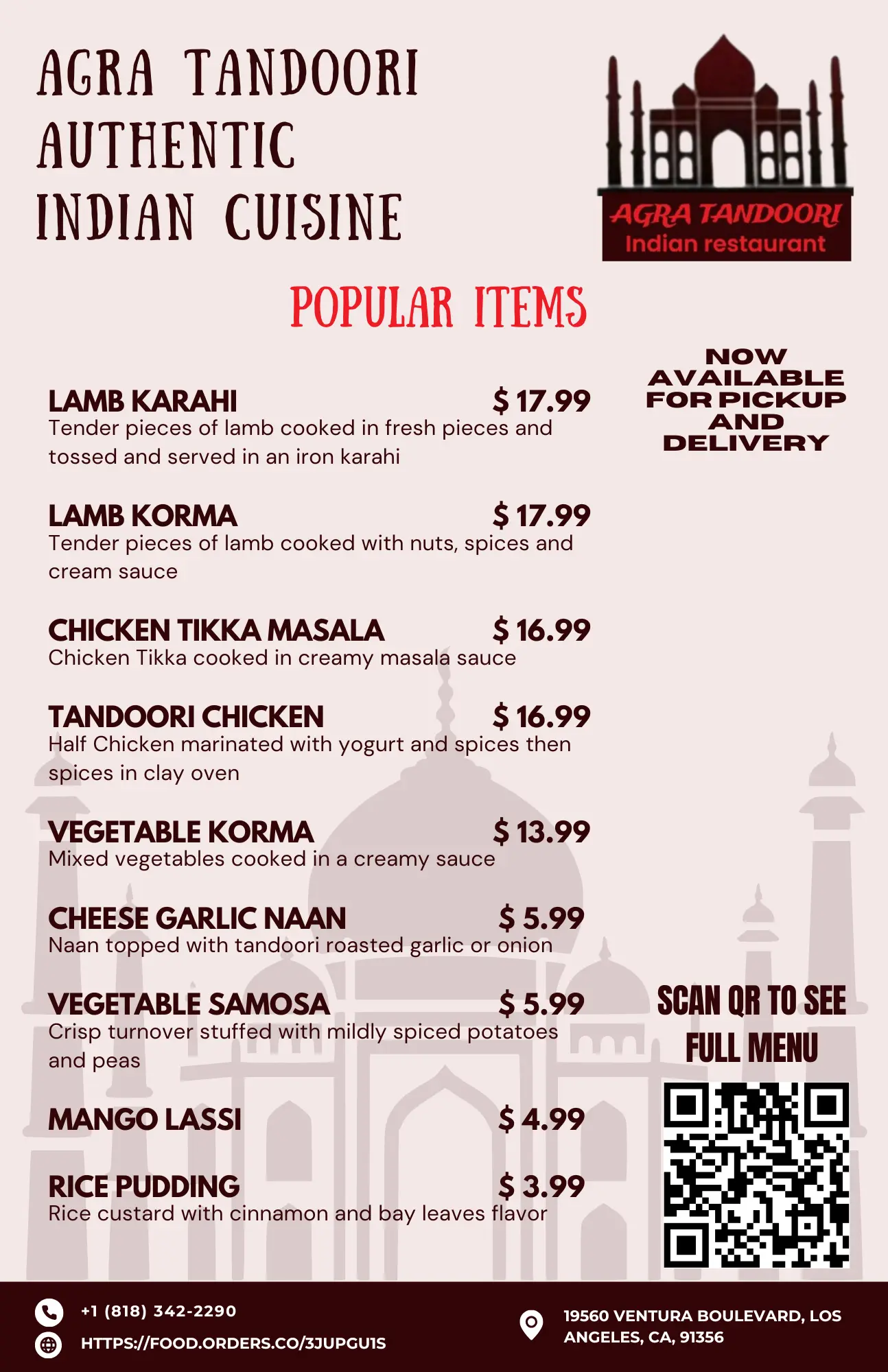 Agra Tandoori
